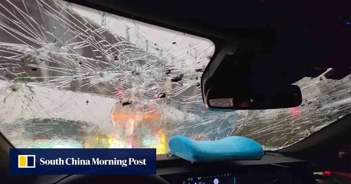 Southwestern China’s busiest airport hit by massive hailstorm