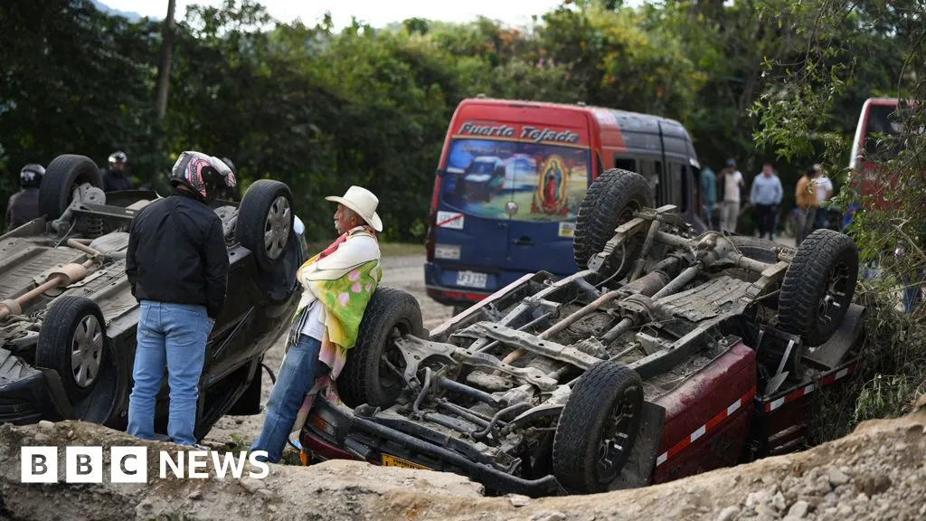 Death toll in Colombia highway bus bomb attack rises to 20