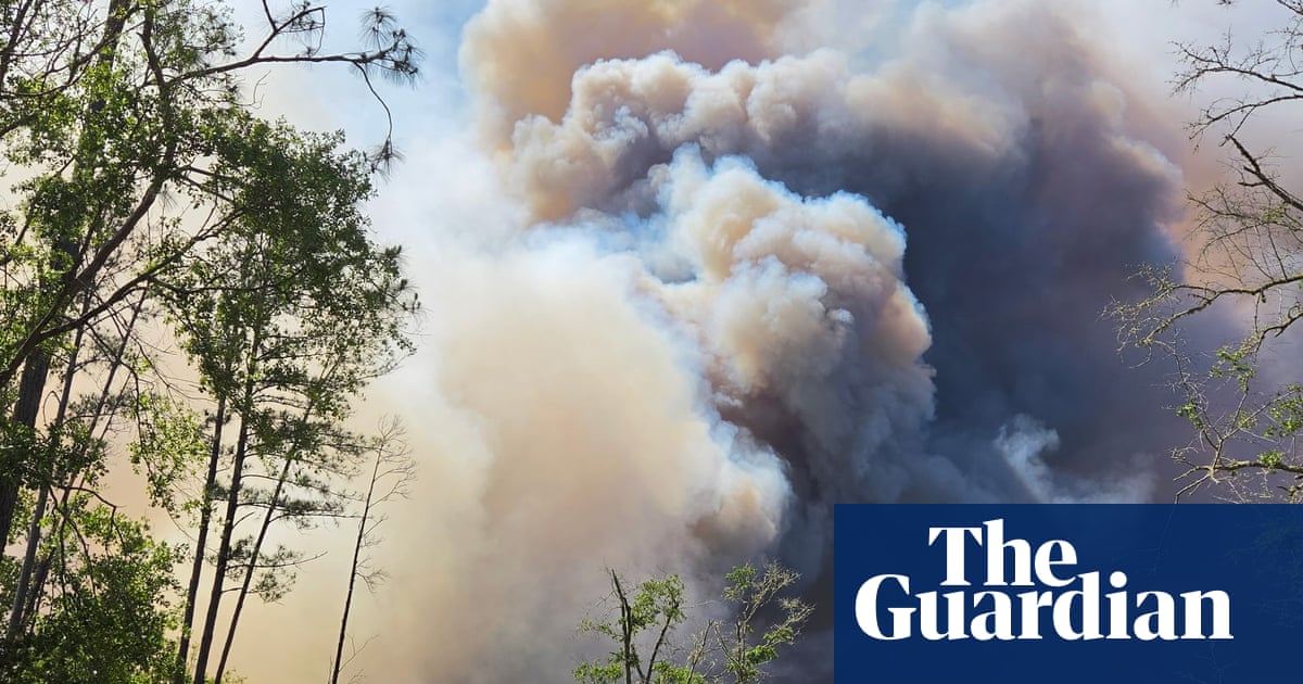 Heavy rain not ‘nearly enough’ to tame two wildfires in drought-stricken Georgia