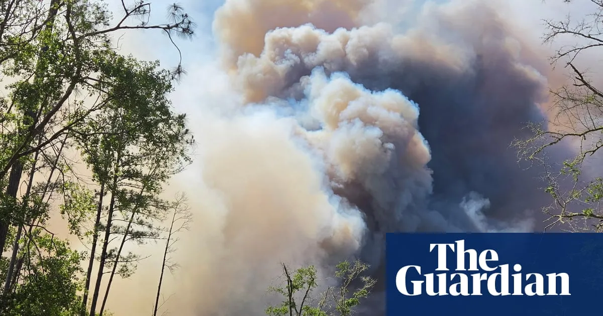 Heavy rain not ‘nearly enough’ to tame two wildfires in drought-stricken Georgia