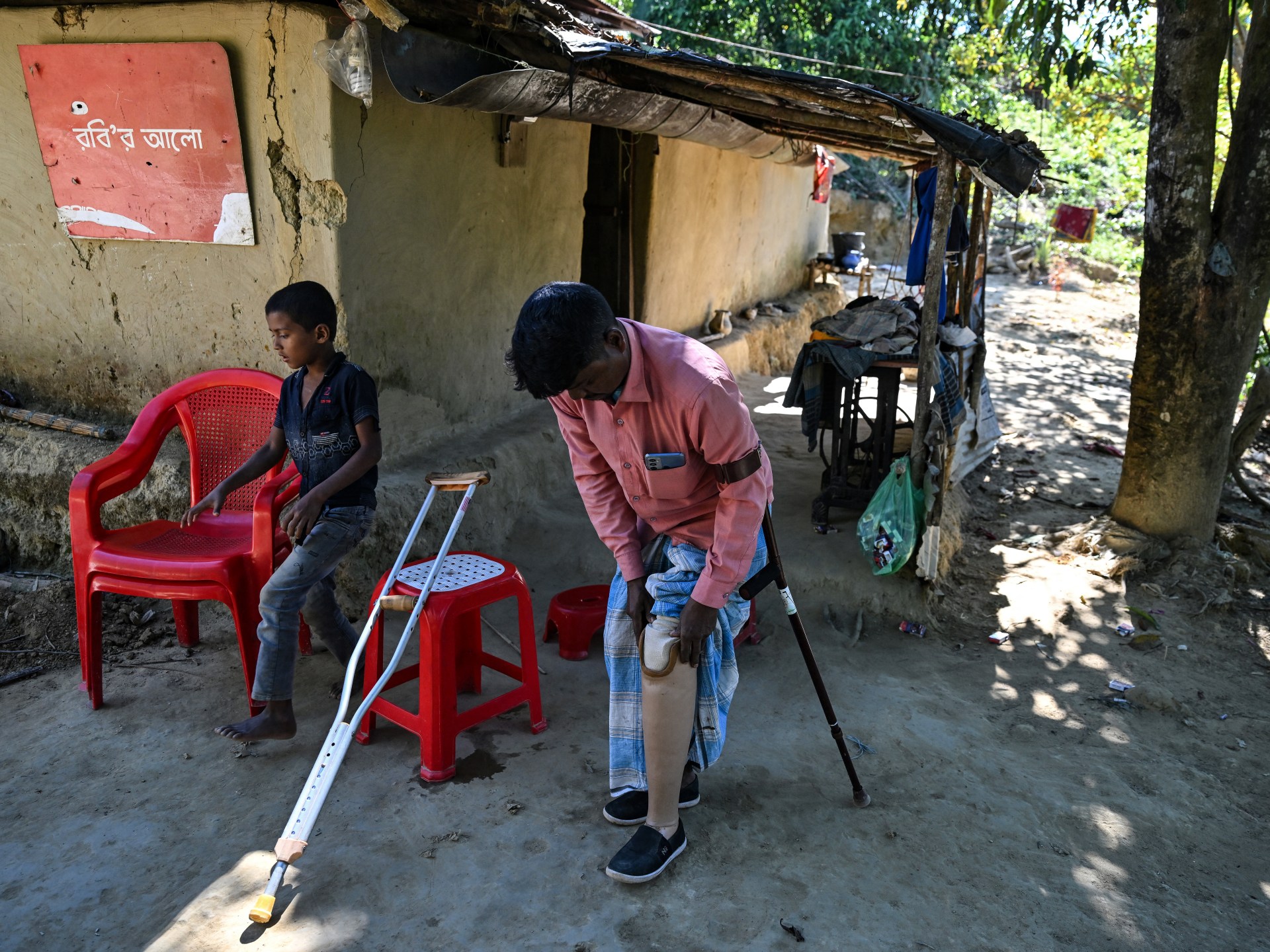 Landmines destroy limbs and lives on Bangladesh-Myanmar border