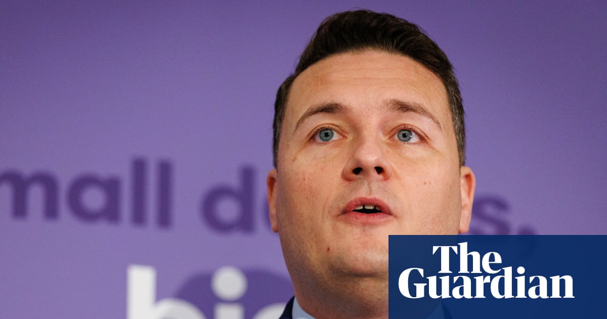 Wes Streeting attacks centre-left for ‘excuses culture’ of blaming civil service