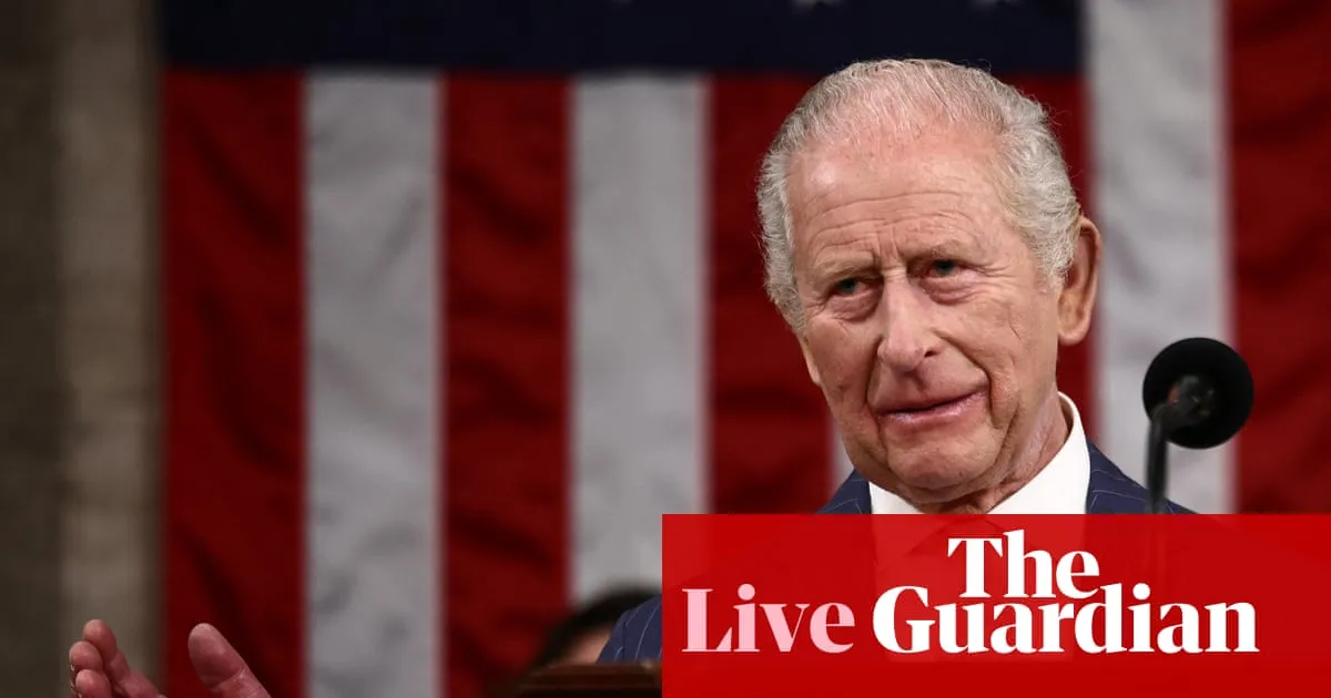 News live: King Charles praises ‘ambitious’ Aukus and expresses pride in Australia in speech to US Congress