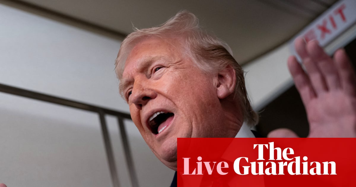 Donald Trump says ‘we’re screwed’ if supreme court rejects global trade tariffs – US politics live