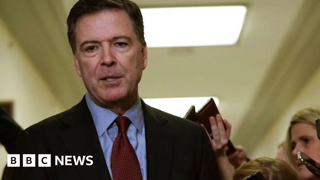 Comey surrenders over charge of threatening Trump's life in Instagram post