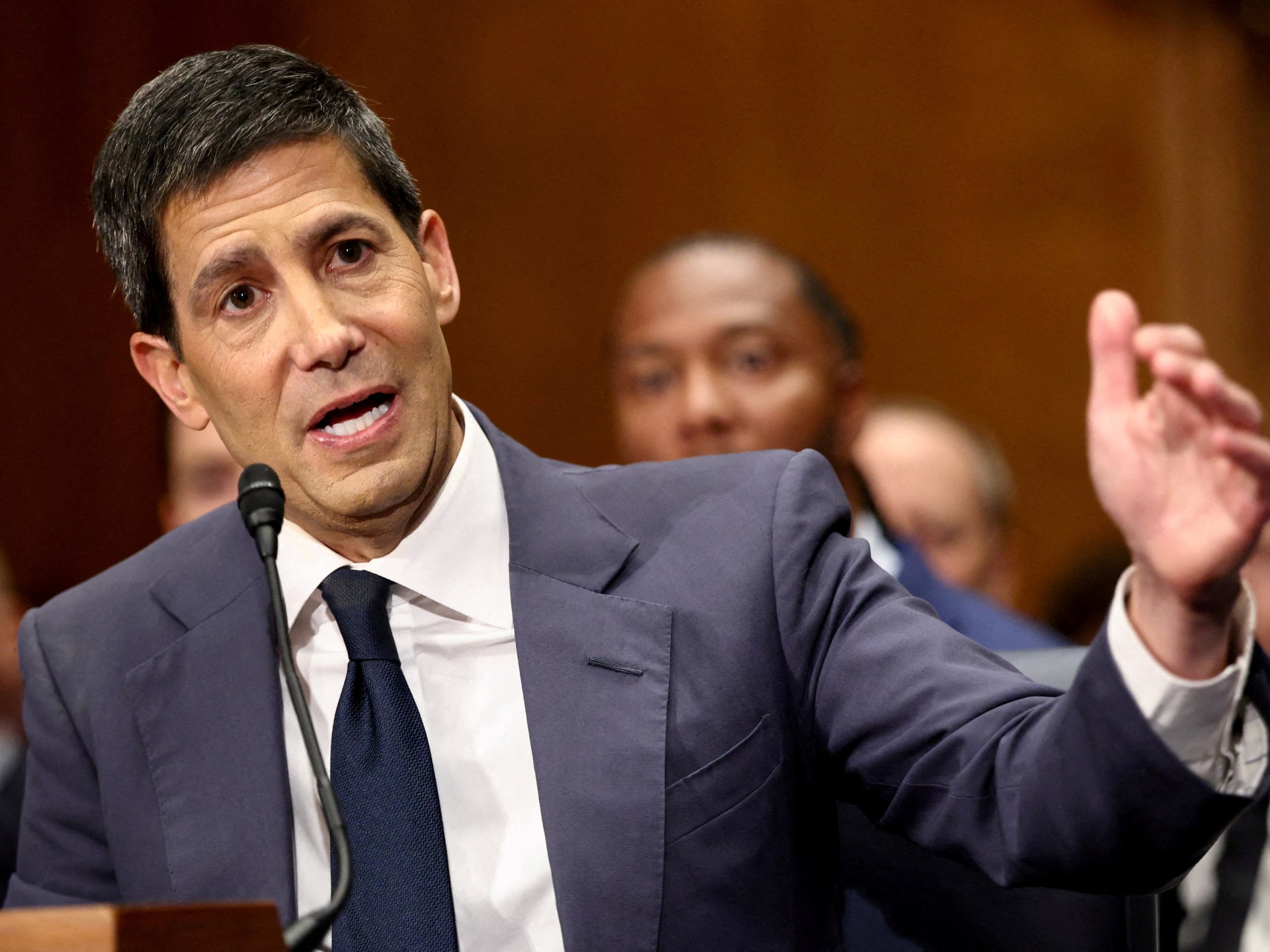 Senate panel advances Kevin Warsh’s nomination for US Fed chair