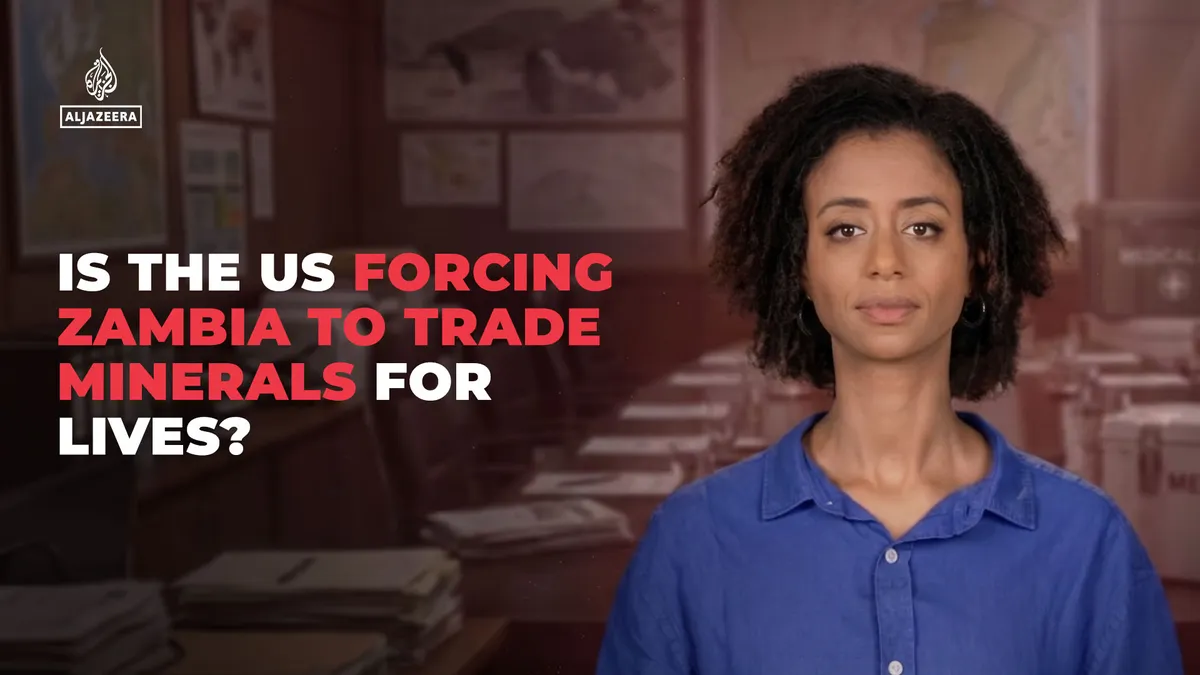 Is the US forcing Zambia to trade minerals for lives?