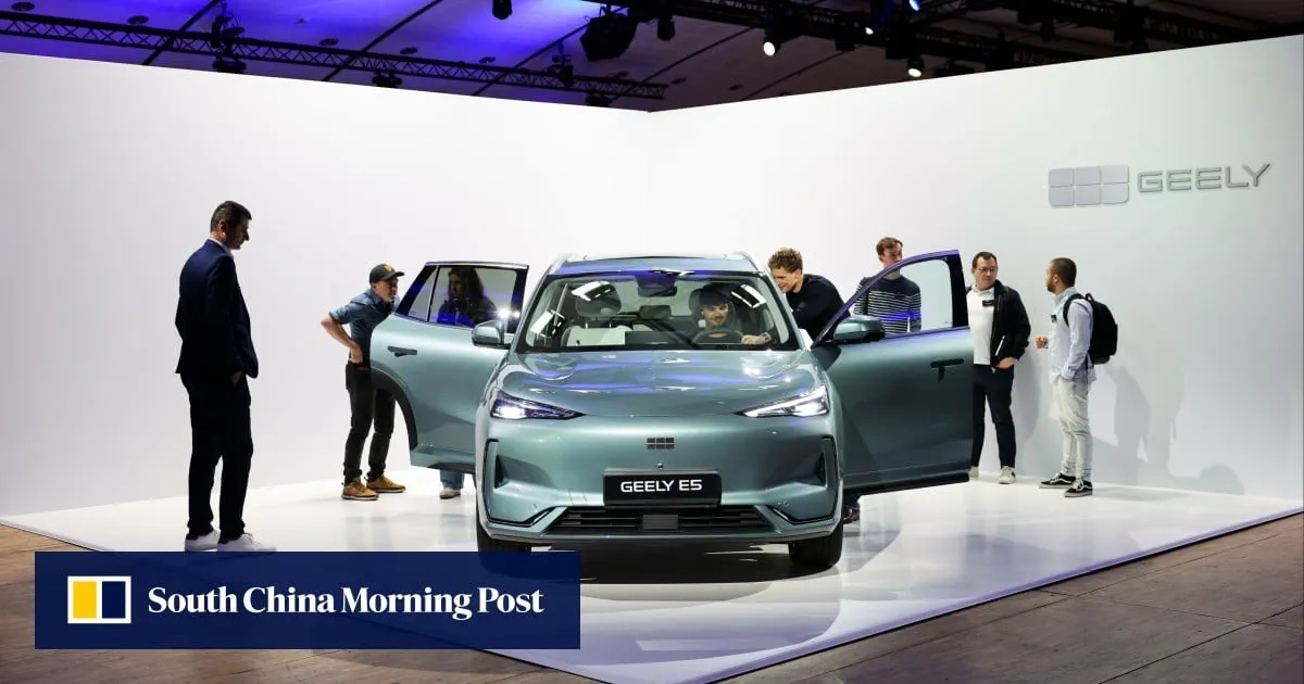 Geely joins Chery, BYD in profit slide as reduced incentives decimate China car sales