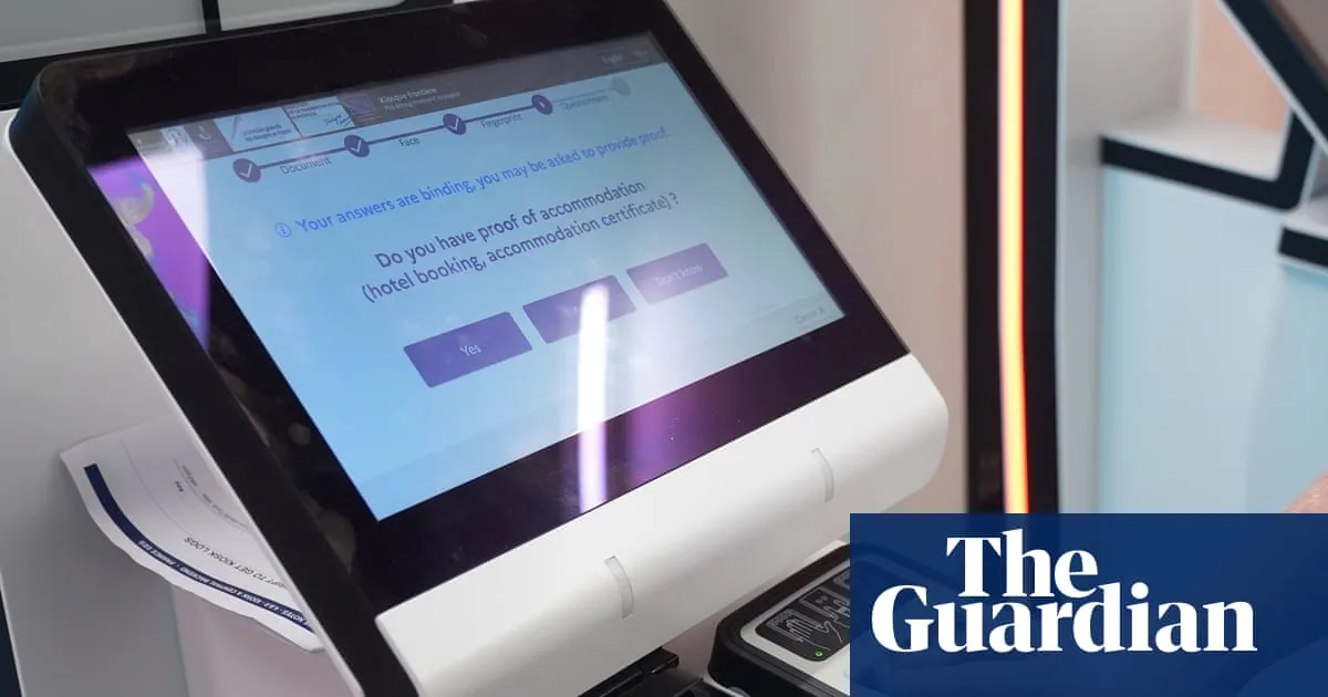 ‘Nightmare’ queues and missed flights: readers report turbulent start to EU entry-exit system