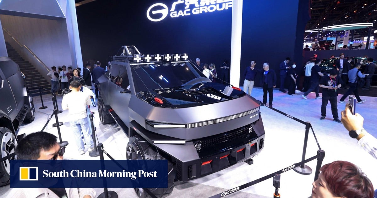 Lights, camera, traction: film-projecting headlights steer China’s EV feature fight