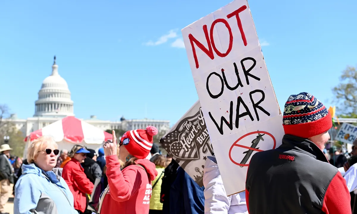 Over 3,000 protests staged across US on one month of strikes against Iran, scale 'suggests mounting public dissatisfaction that risks more chaos': expert