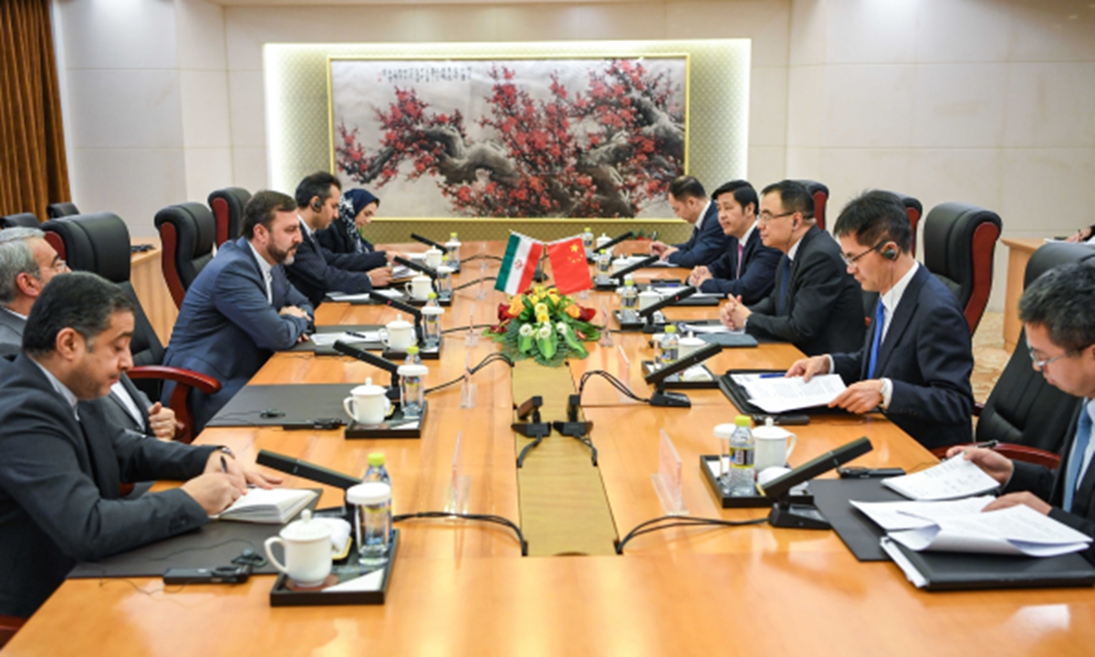 Chinese, Iranian diplomats meet before US-Iran nuclear talk; move reflects Teheran's willingness to seek intl support: Chinese expert