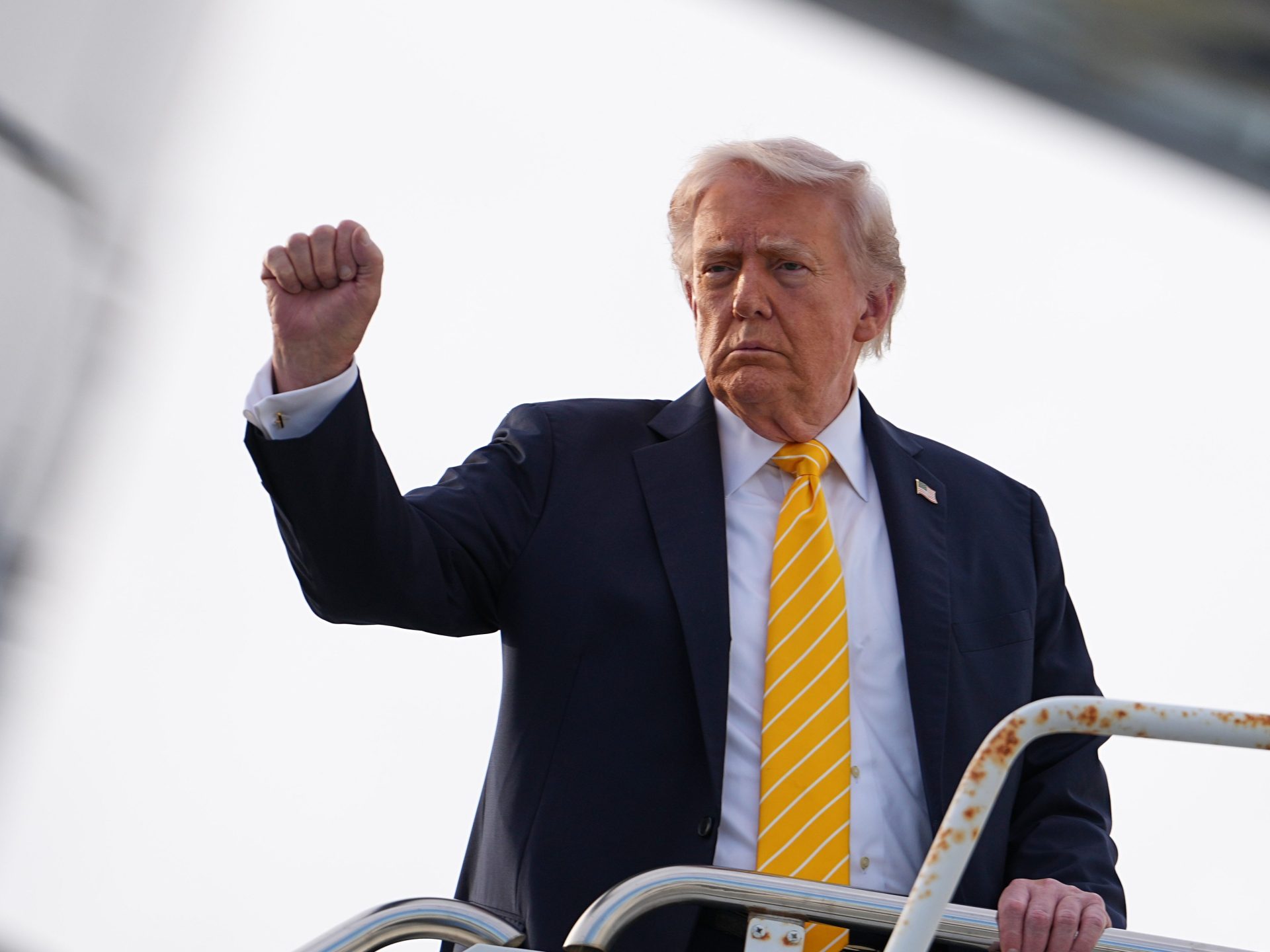 Trump reviews Iranian peace proposal, warns strikes could resume