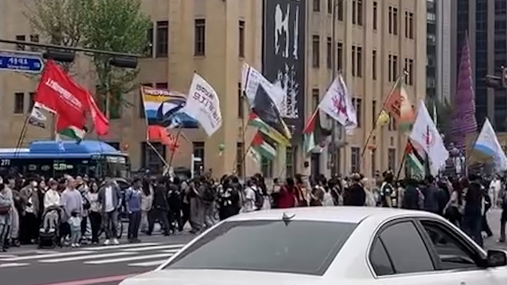 South Korea holds pro-Palestine protest in solidarity with Gaza