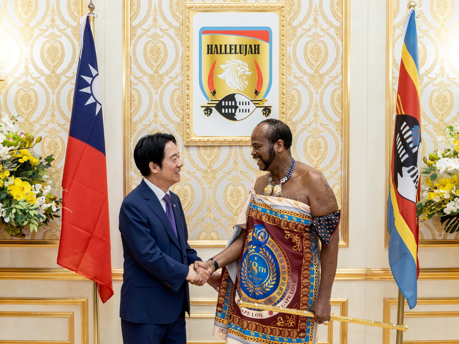 Taiwan leader visits Eswatini despite China’s attempts to block trip