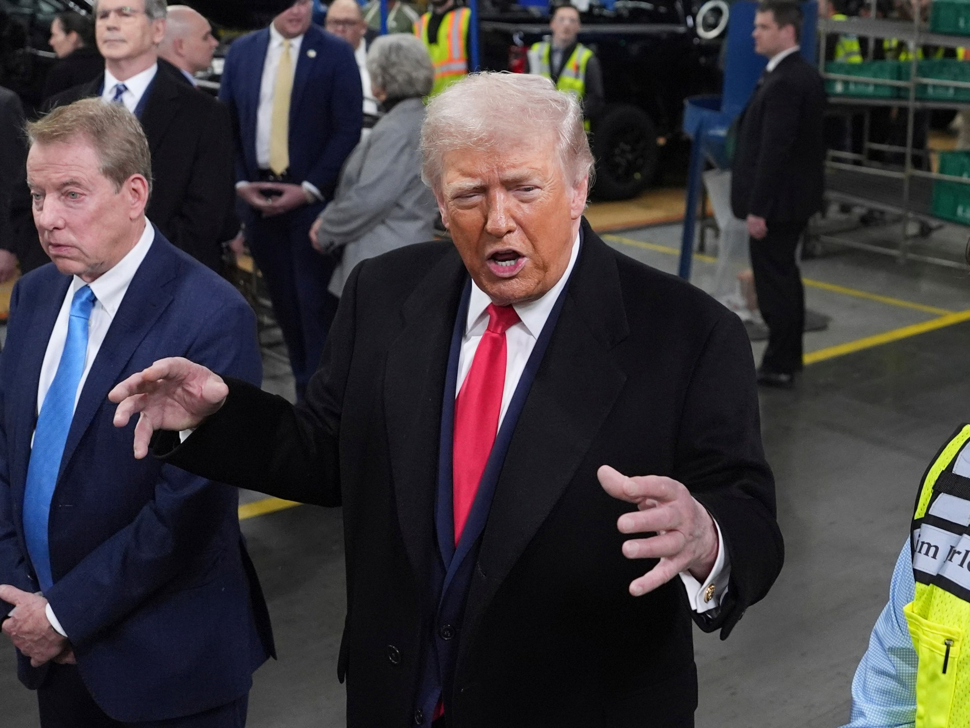 Trump says Iran protest death toll too high