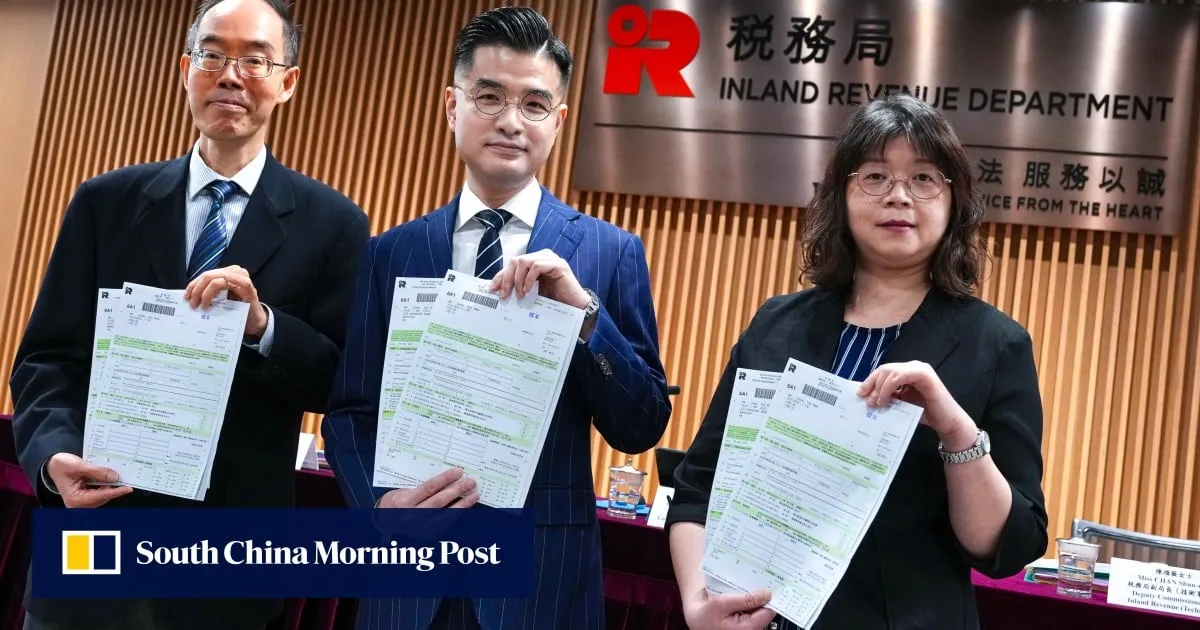 Hong Kong tax revenue jumps 22% to HK$458 billion