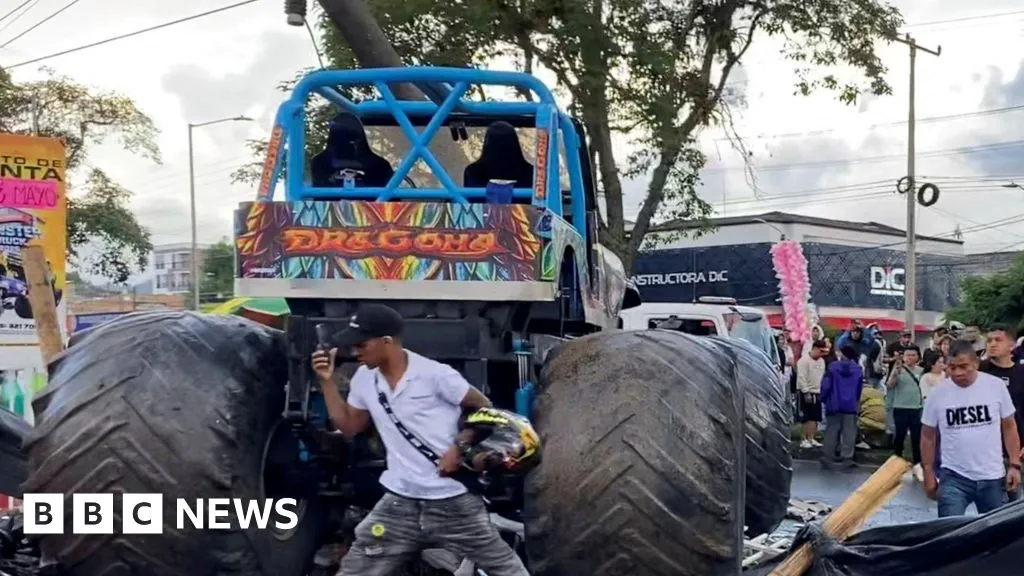 Three dead after monster truck crashes into crowd