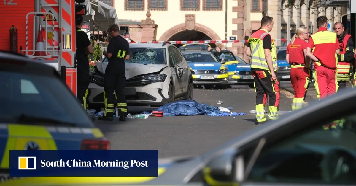2 dead, 2 injured after car ramming in German city of Leipzig
