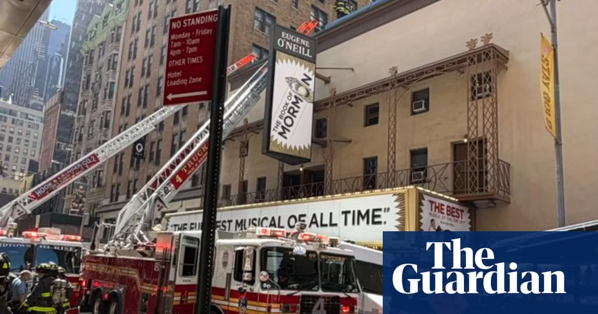 Fire causes ‘substantial damage’ to Book of Mormon theater in New York