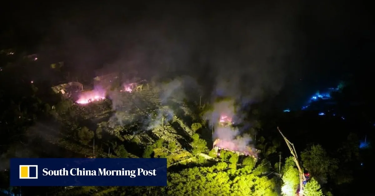 China fireworks factory explosion kills 21, injures more than 60 people