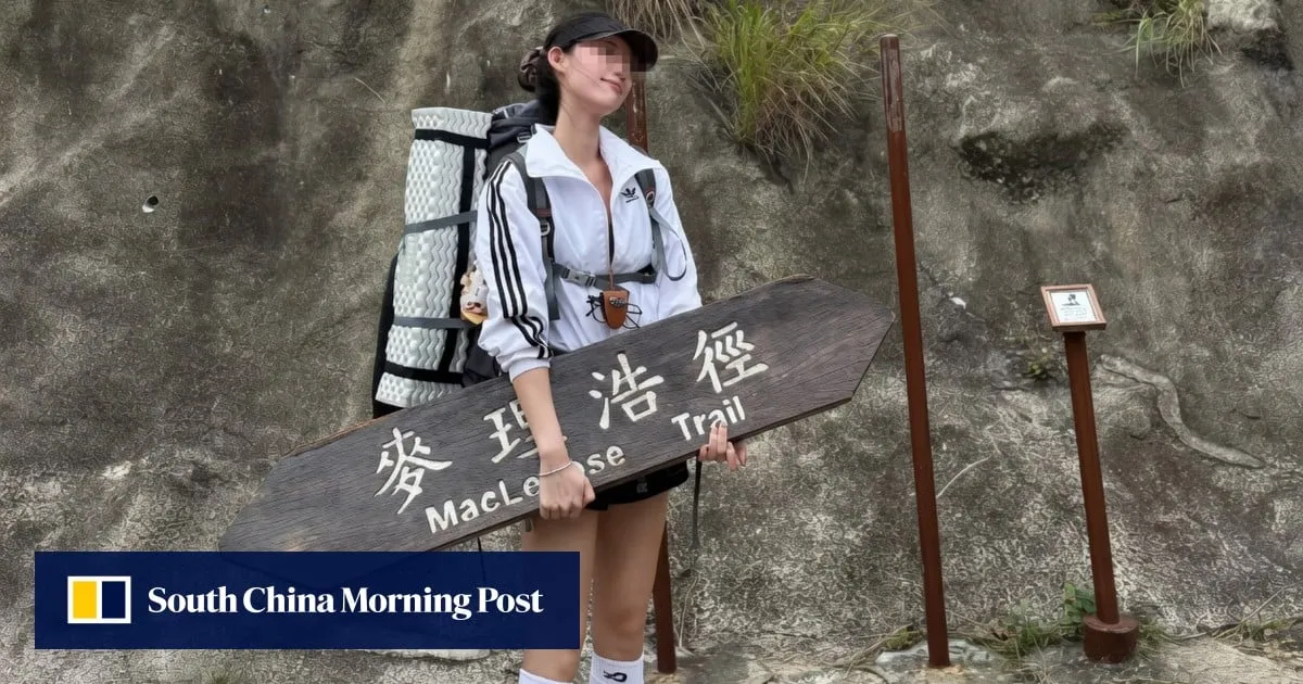 Tourist’s photos with removed Hong Kong trail sign draw backlash online