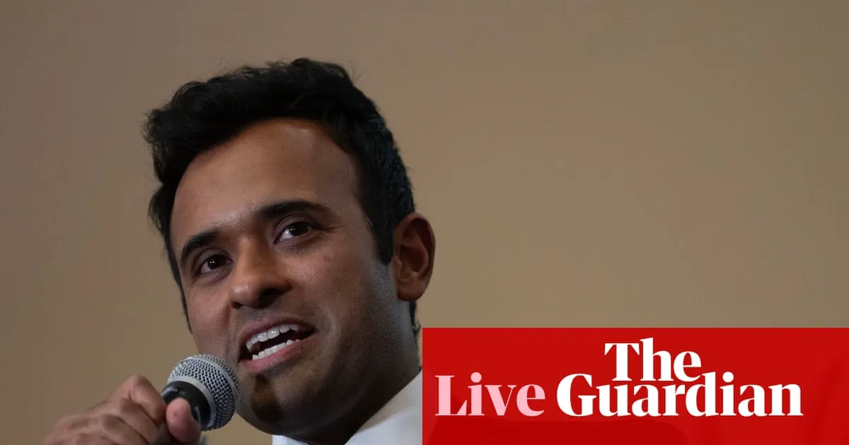 Ohio heads to polls as Ramaswamy hopes to lock in as Republican candidate for governor – US politics live