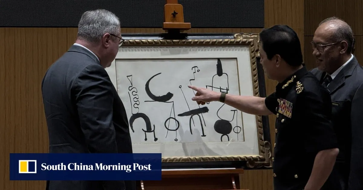 Malaysia unveils recovered 1MDB masterpieces for the first time