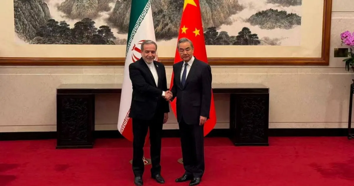 Iran’s Araghchi holds talks with China’s Wang Yi in Beijing