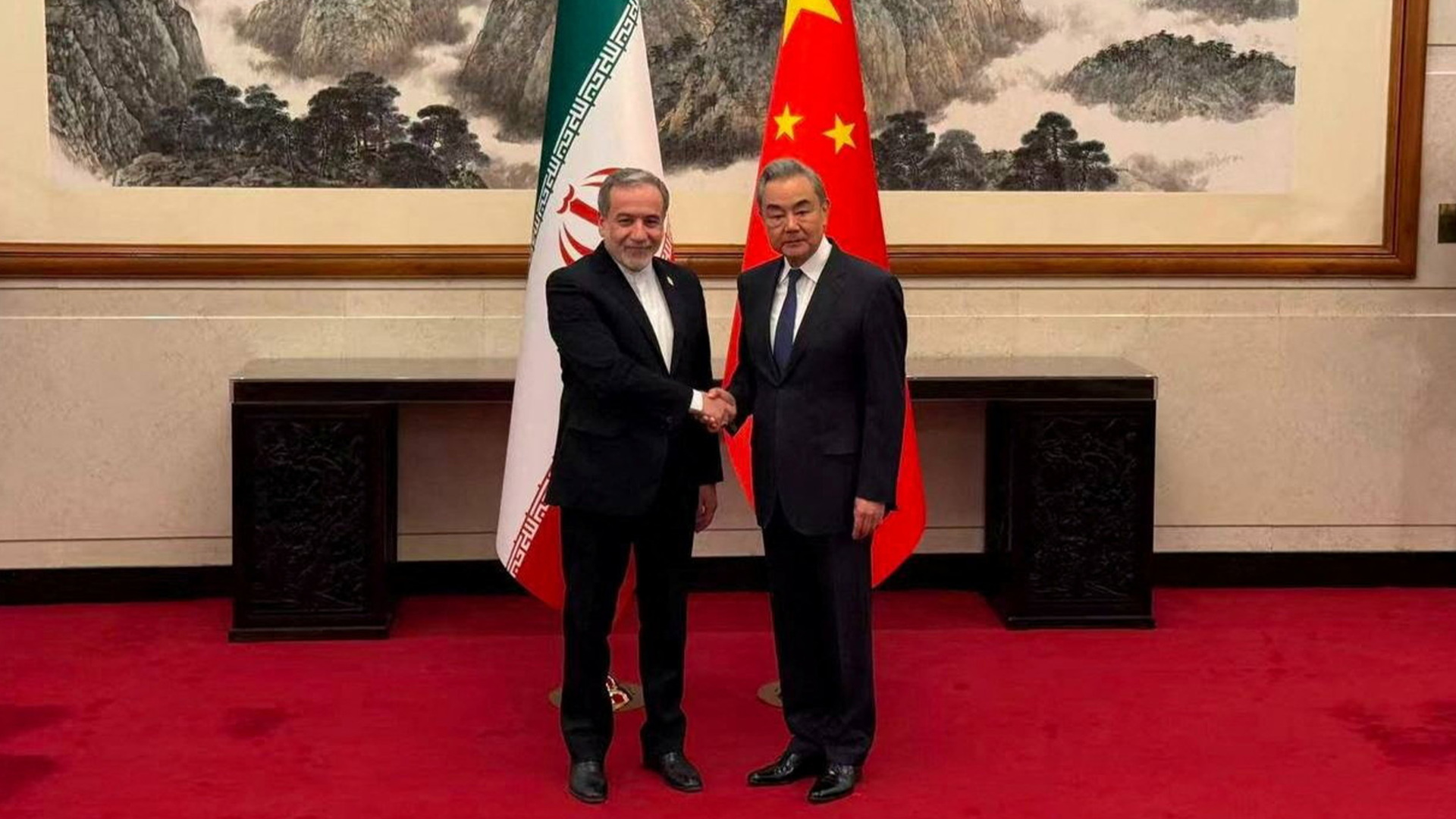 Iranian Foreign Minister Araghchi arrives in China for talks