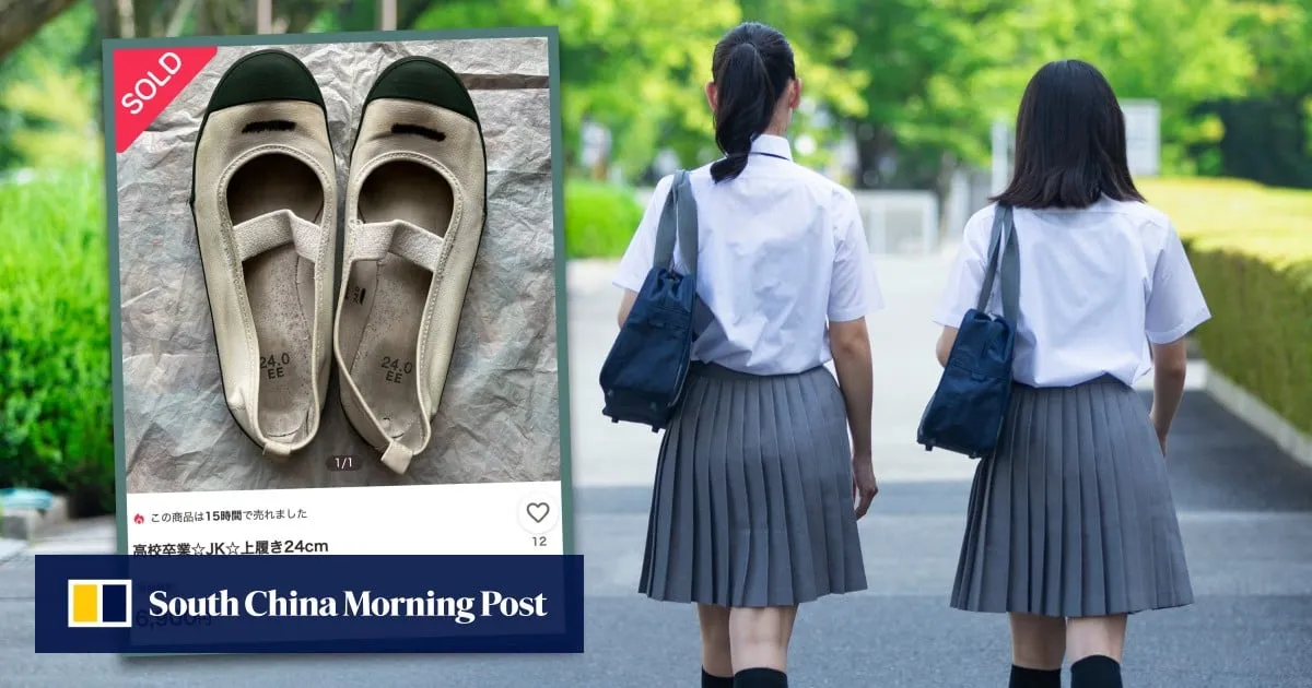 Japan online shops probed after listing schoolgirls’ old indoor shoes for sale at up to US$320