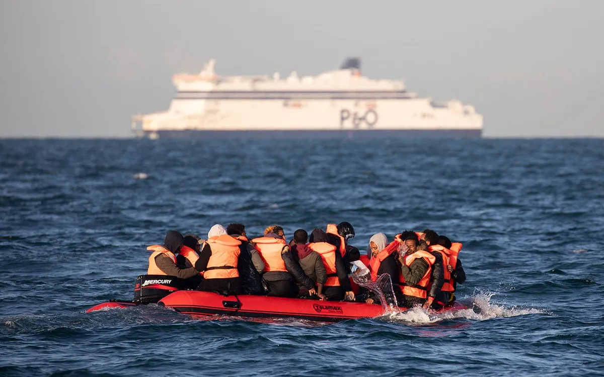 200,000 small boat arrivals loom amid UK raising threat level to ‘severe’ following recent terror attack