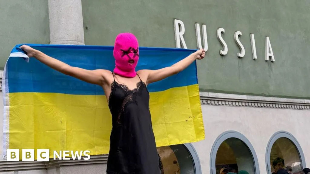 'Enjoy the show. Ignore the war': Venice Biennale faces backlash after including Russia