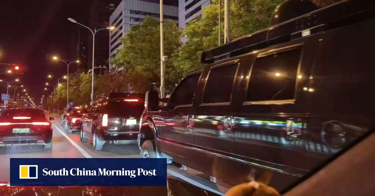 Has ‘the Beast’ arrived in Beijing? Trump’s motorcade SUVs spotted before visit