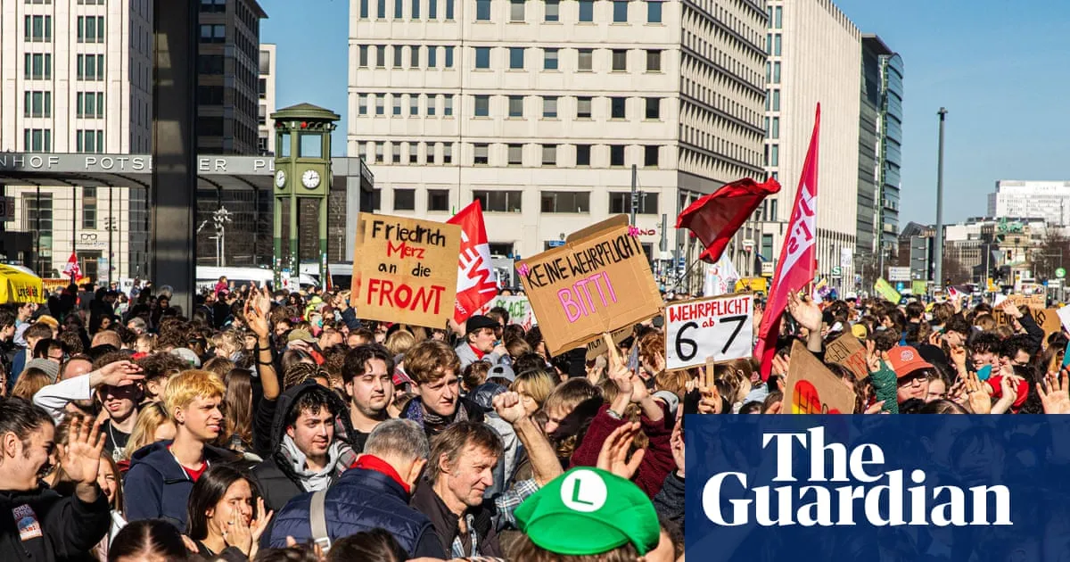More than 50,000 pupils expected to strike over German rearmament policy