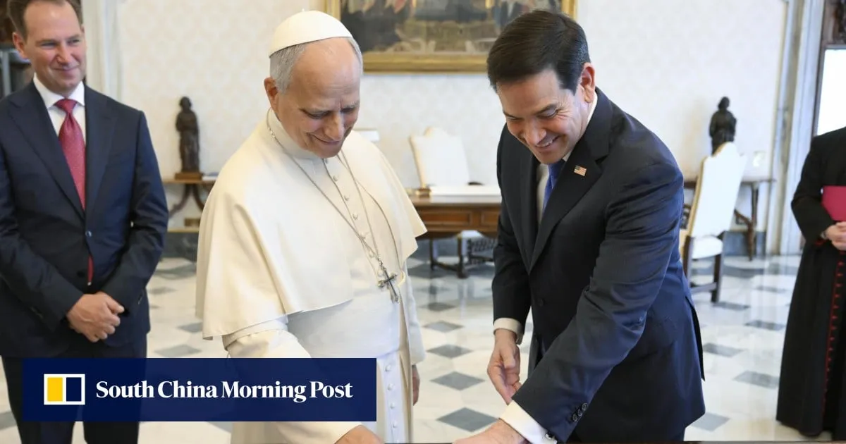 Rubio meets Pope Leo at Vatican to defuse tensions with Trump