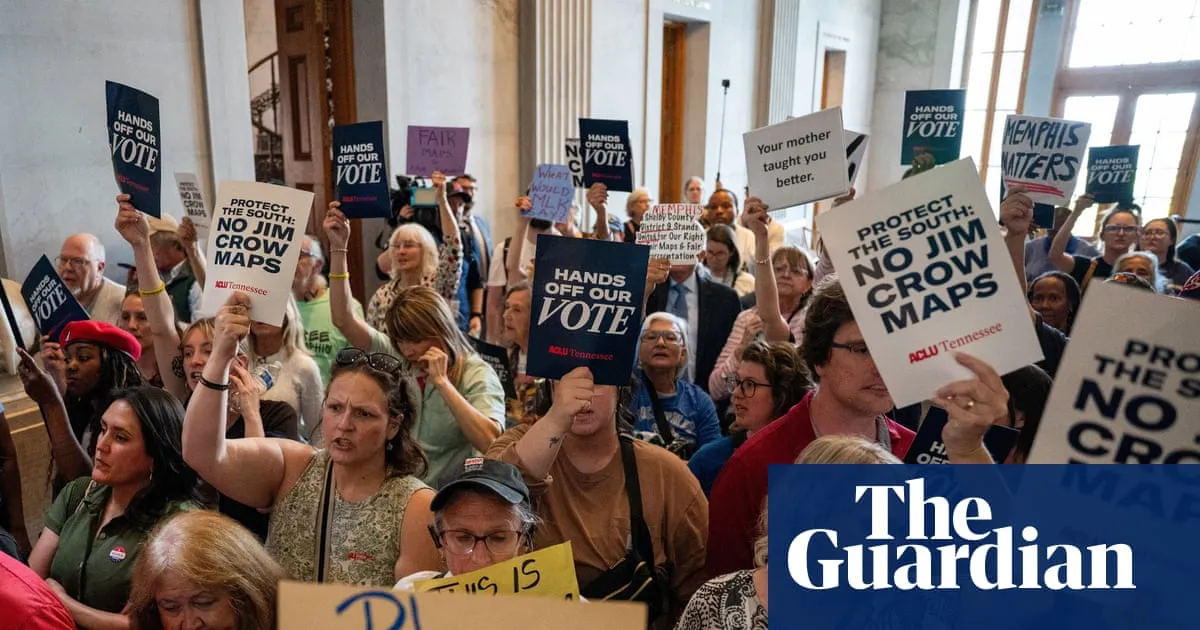 Tennessee Republicans redraw maps to erase last Democratic, Black-majority district