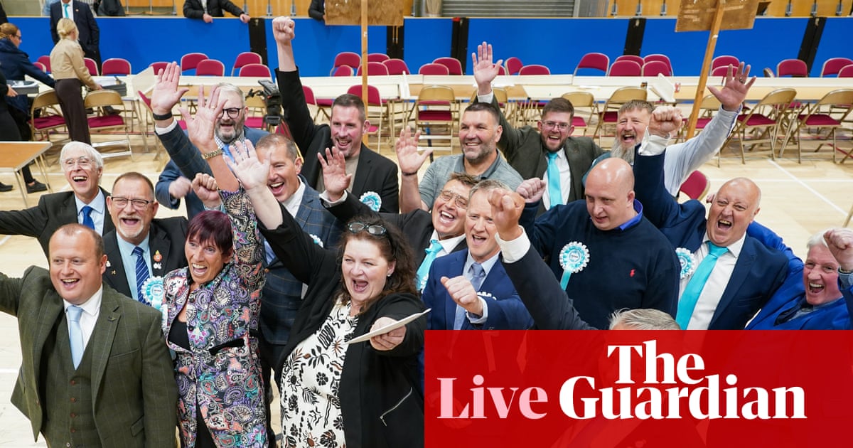 Elections 2026 live: counting under way after votes in England, Scotland and Wales