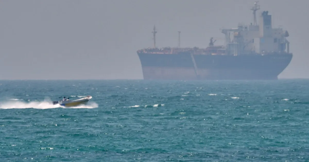 Oil prices jump as US, Iran trade fire in Strait of Hormuz