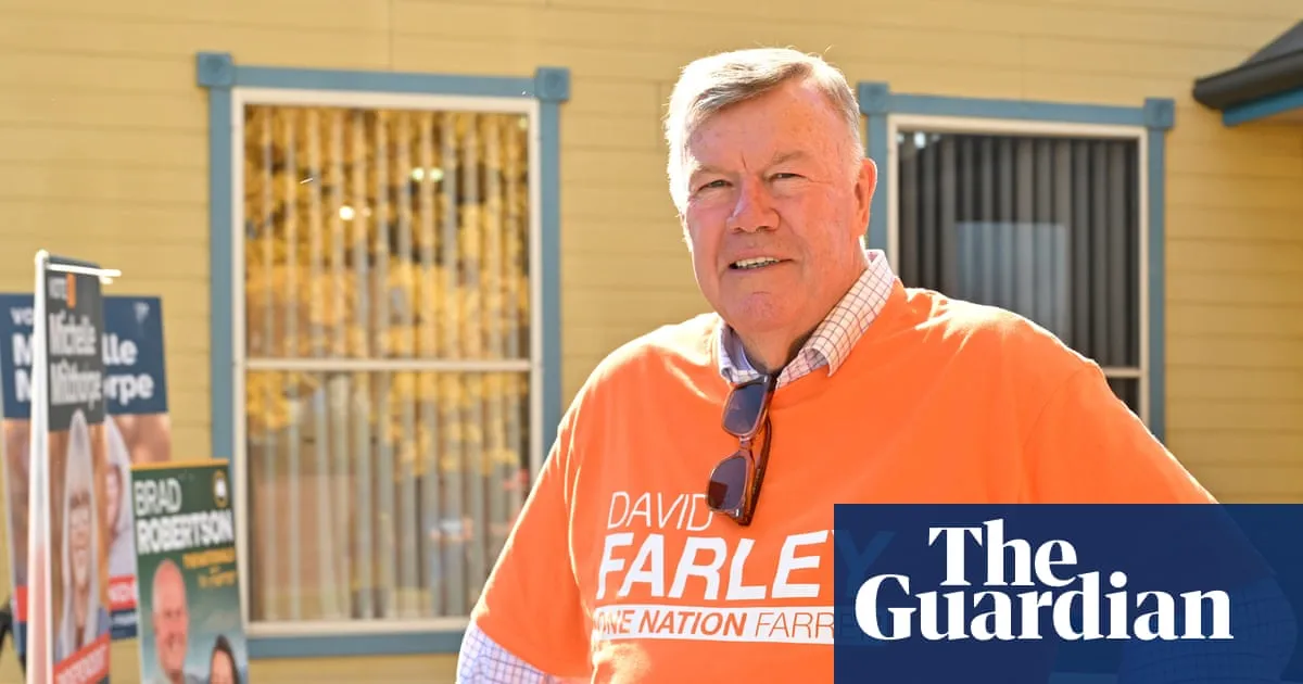 ‘Would like to share some thoughts’: One Nation candidate David Farley’s previous involvement with independent movement revealed