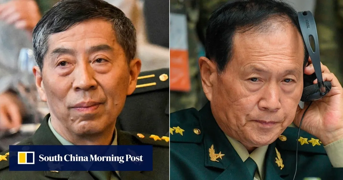 Fate of China’s ex-defence heads shows party won’t allow disloyalty: state media