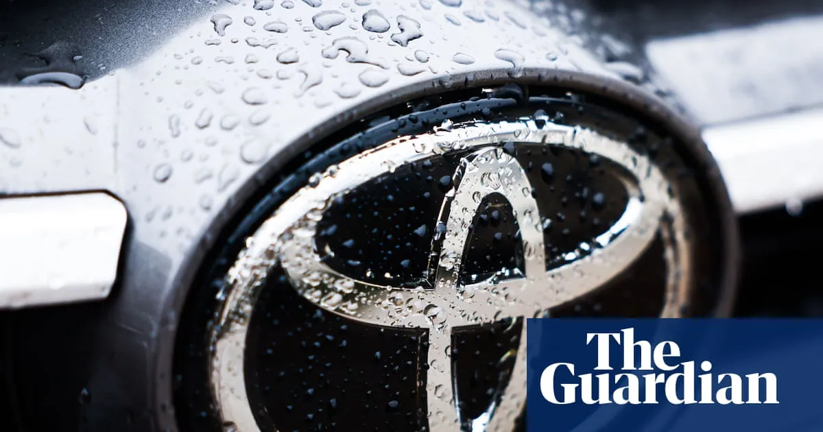 Iran war costs Toyota £3bn as prices of materials soar and sales fall