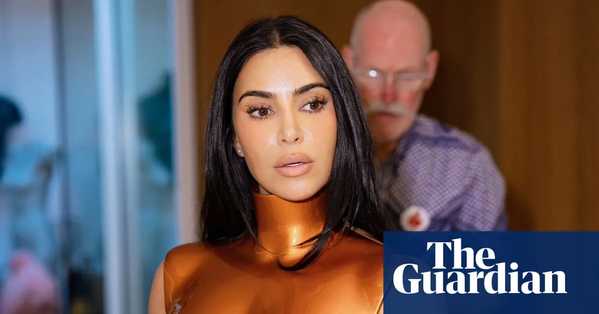 Soft armour, pert nipples: how London design team made Kim Kardashian’s Met Gala breastplate