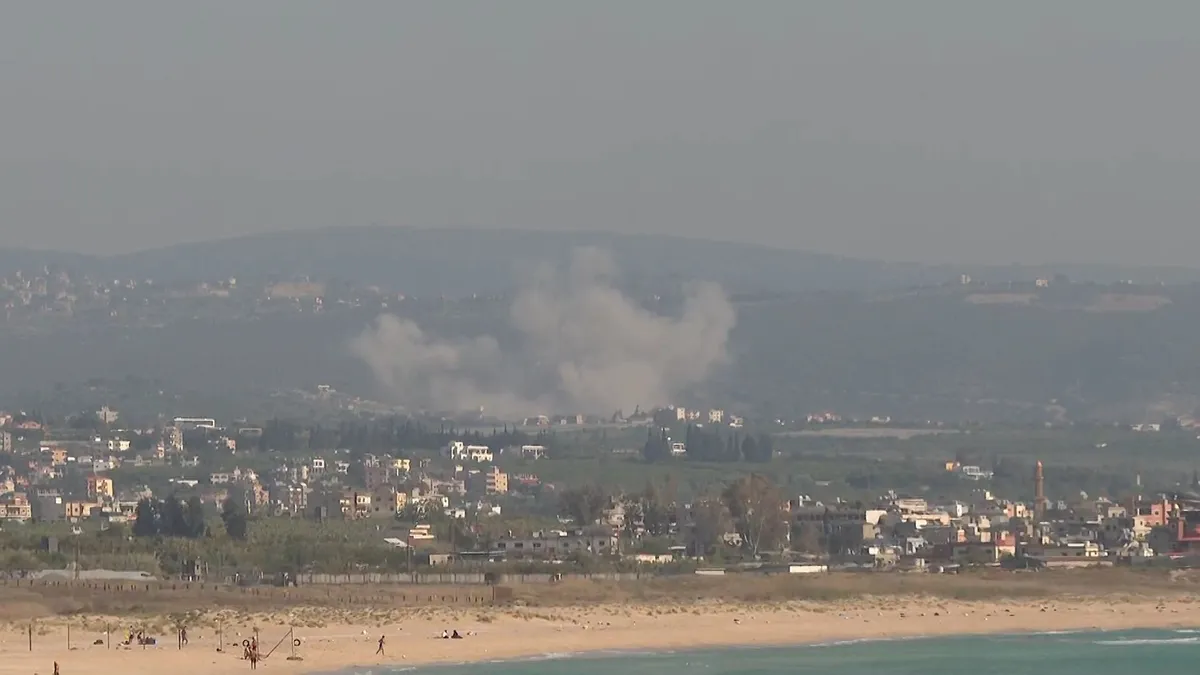 Al Jazeera reporter witnesses Israeli strikes on Lebanon