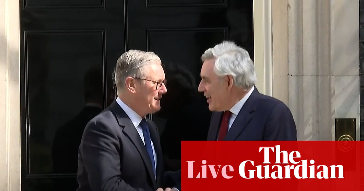 Starmer gives Brown and Harman new roles as pressure grows over election mauling – UK politics live