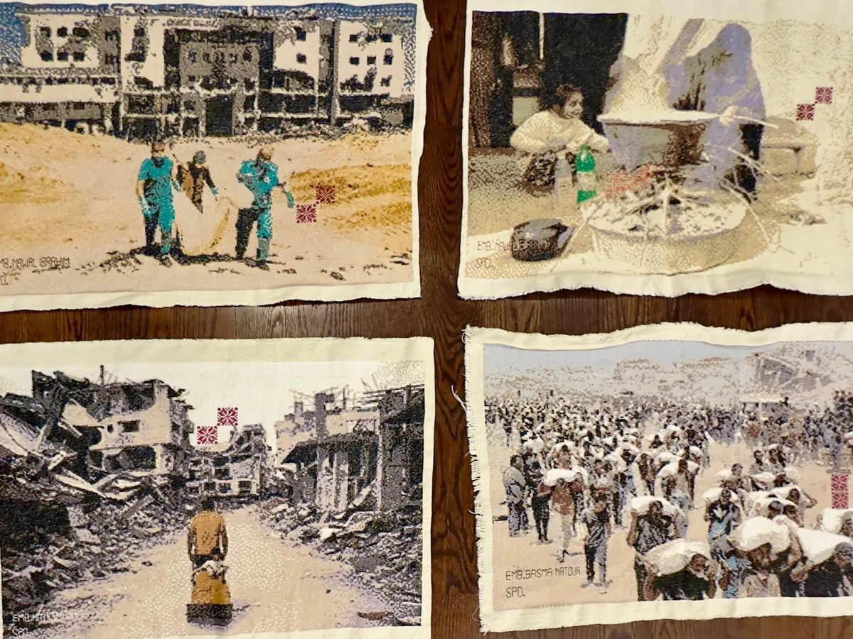 Gaza at the Venice Biennale: Where language falls short, threads take over