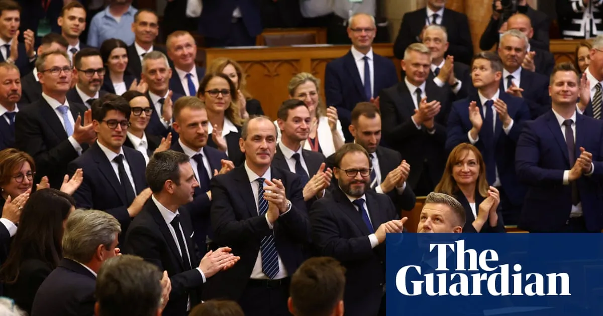 Péter Magyar sworn in as Hungary’s prime minister to end 16-year Orbán era