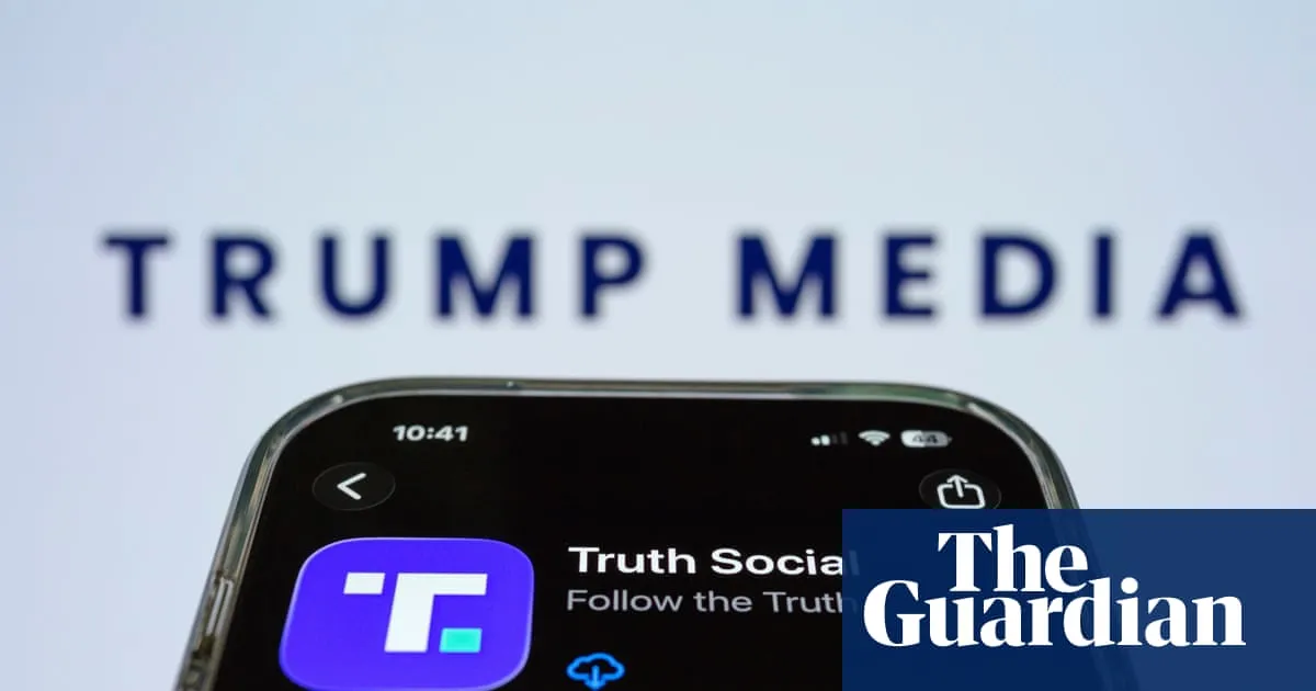 Trump Media and Technology Group lost $406m in first three months of 2026