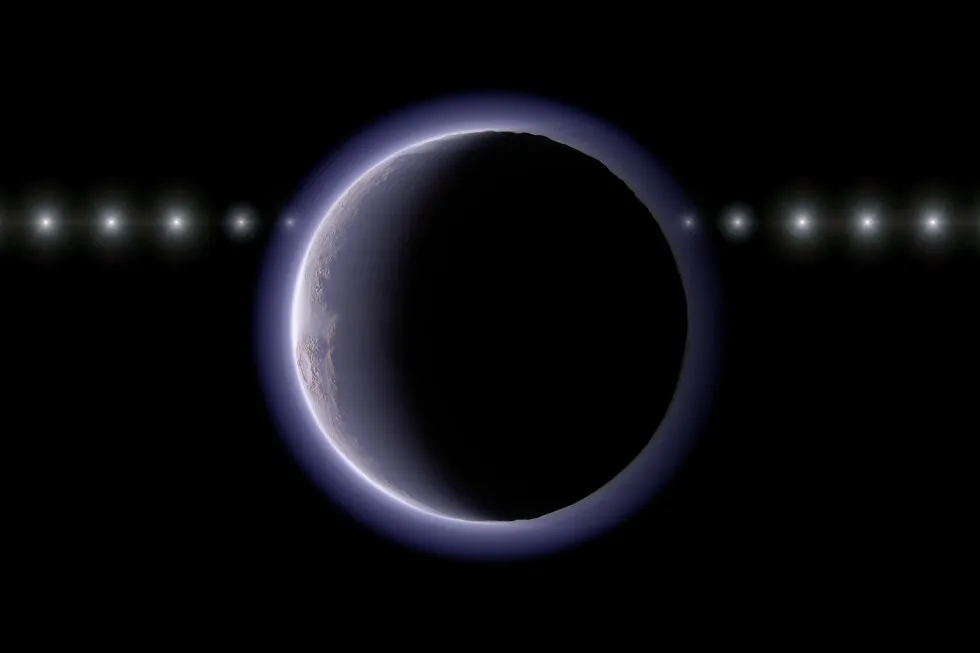 Astronomers believe they’ve detected an atmosphere around a tiny, icy world beyond Pluto