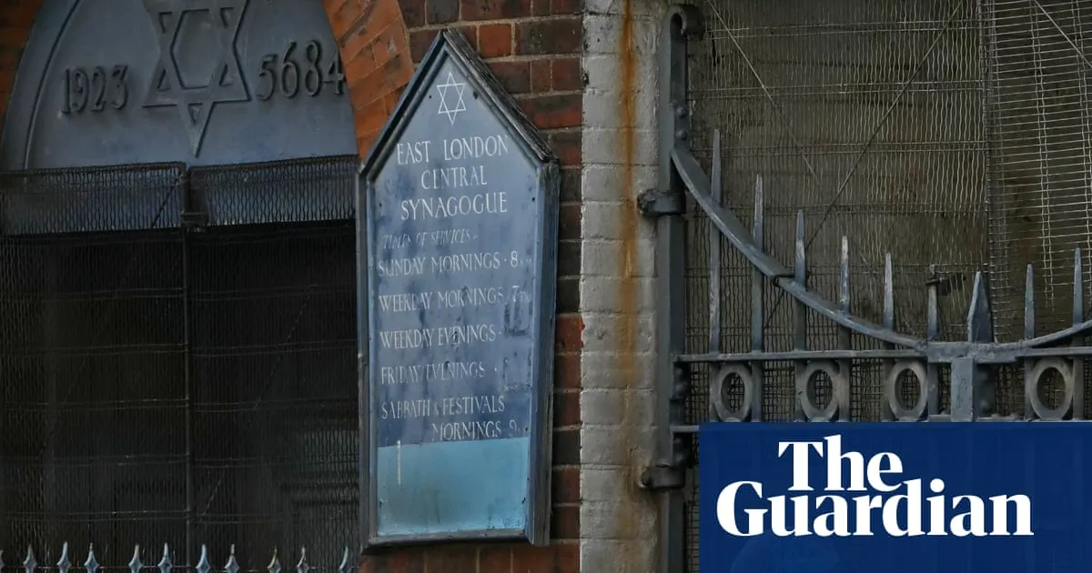 Two arrested over arson attack at former synagogue in east London